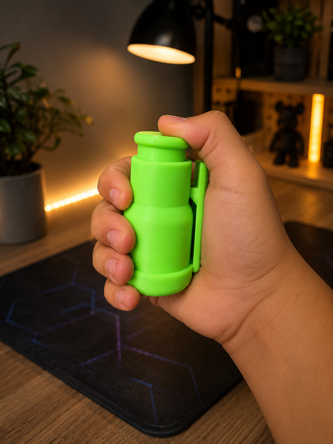 3D Stress Button